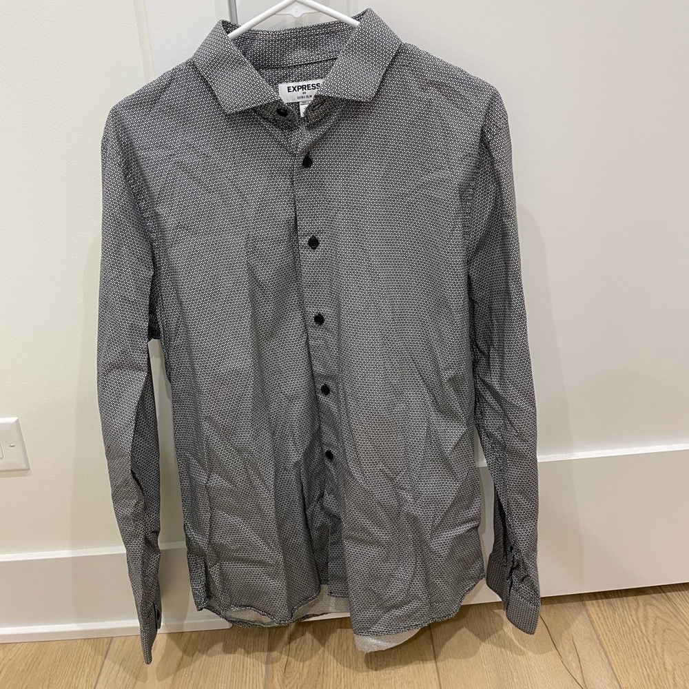 Express Long Sleeve Collared Shirt